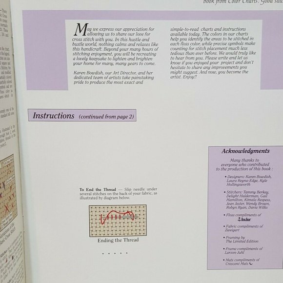 Desert Weavings American Southwest Cross Stitch - Picture 7 of 7